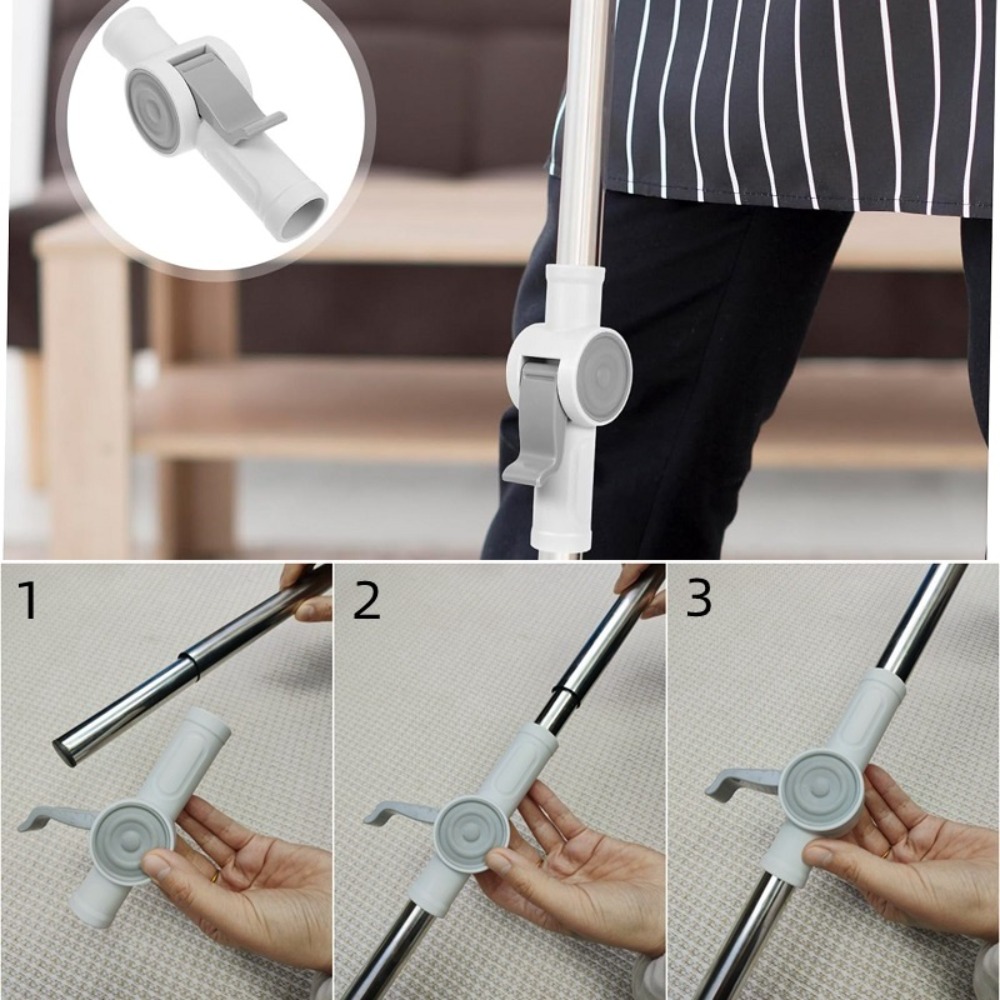 2PCS Universal Spin Mop Telesc - Fishing Rod Telescopic 评论和价格