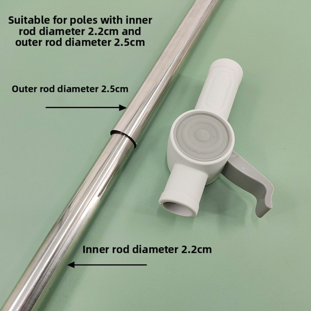 2PCS Universal Spin Mop Telesc - Fishing Rod Telescopic 评论和价格